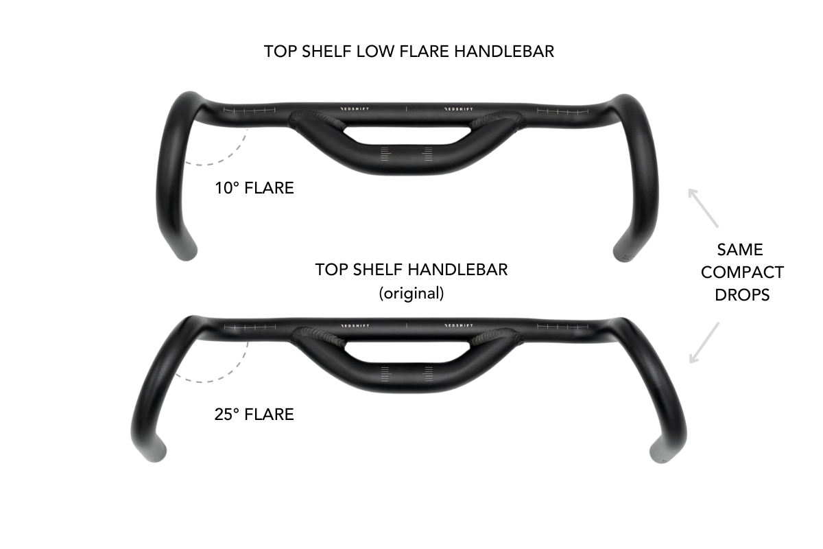 WS - Low Flare Top Shelf Handlebar System